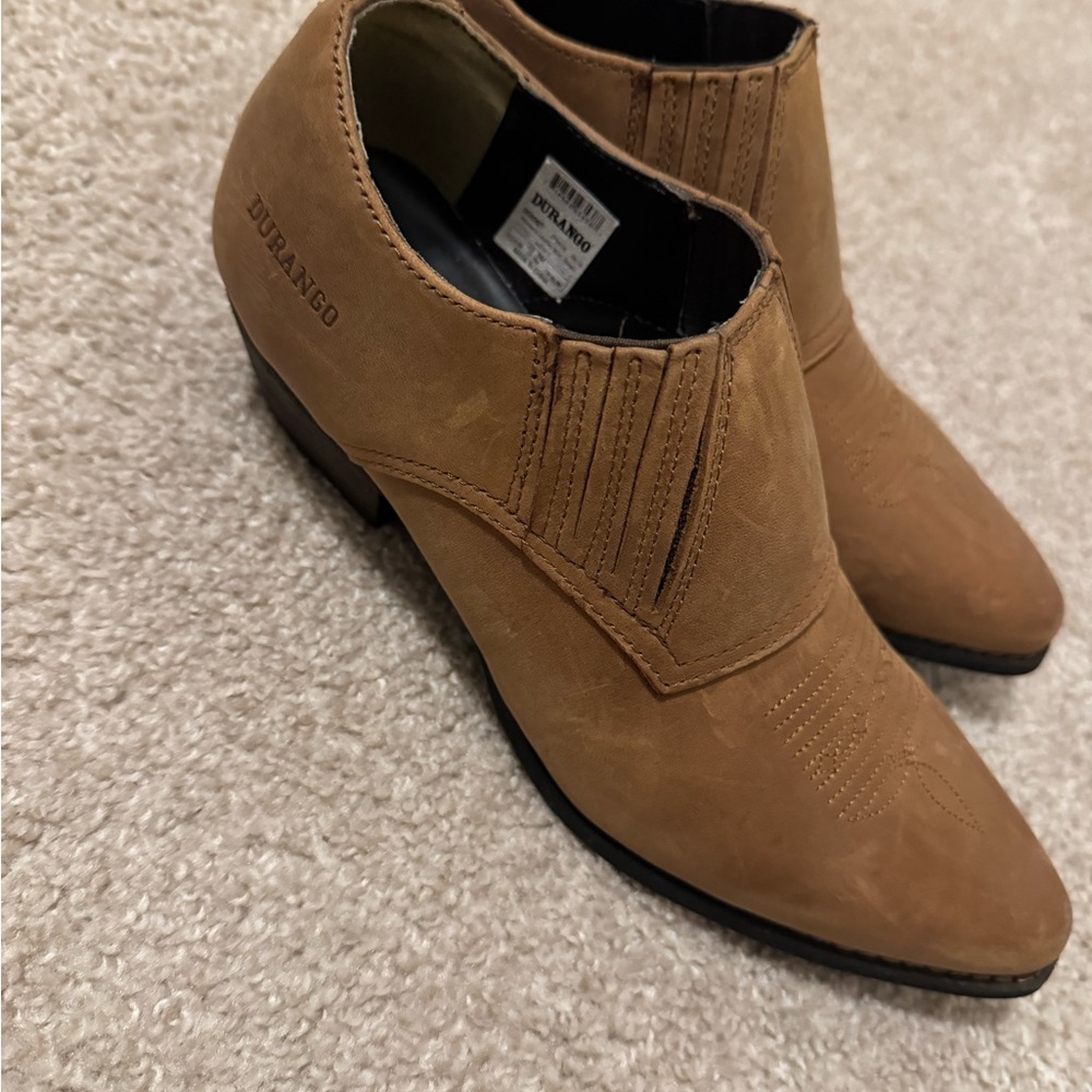 Durango women's western Heeled Ankle Boots